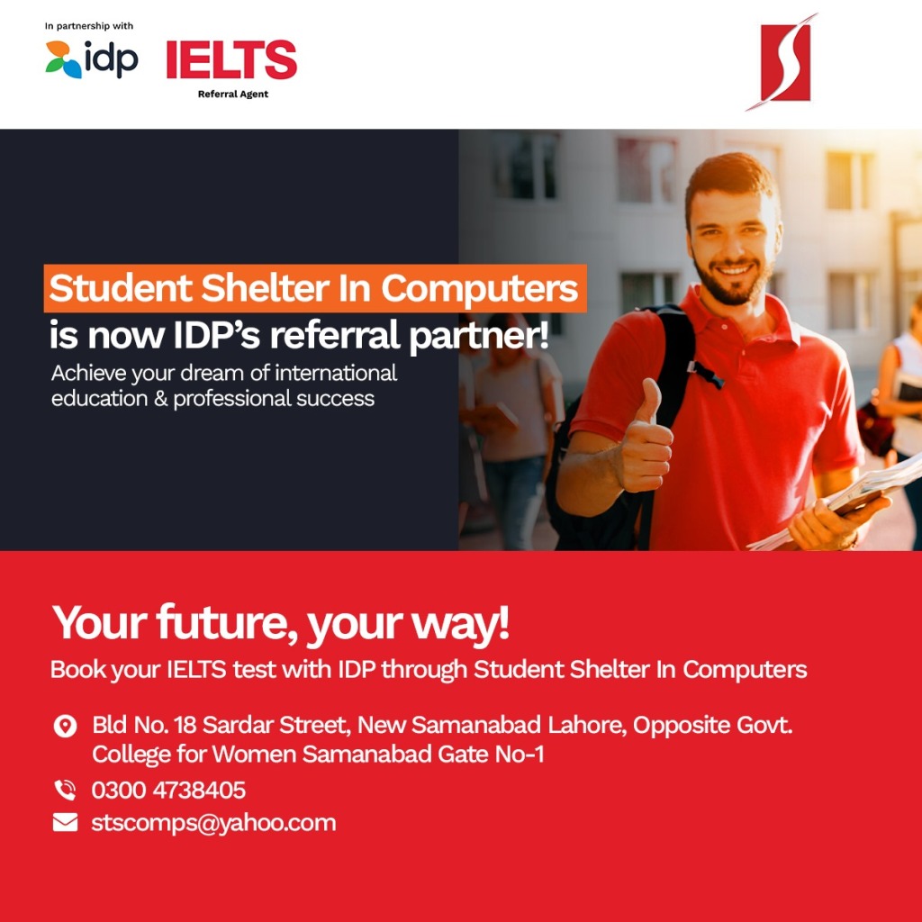 IELTS Preparation Training Classes in Lahore Pakistan By Student Shelter In Computers
